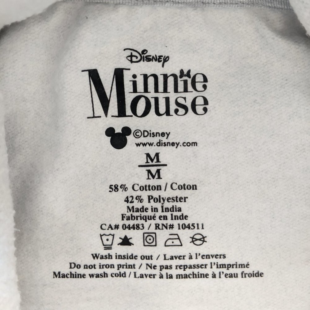 Disney grey Minnie Mouse hoodie - Picture 4 of 5